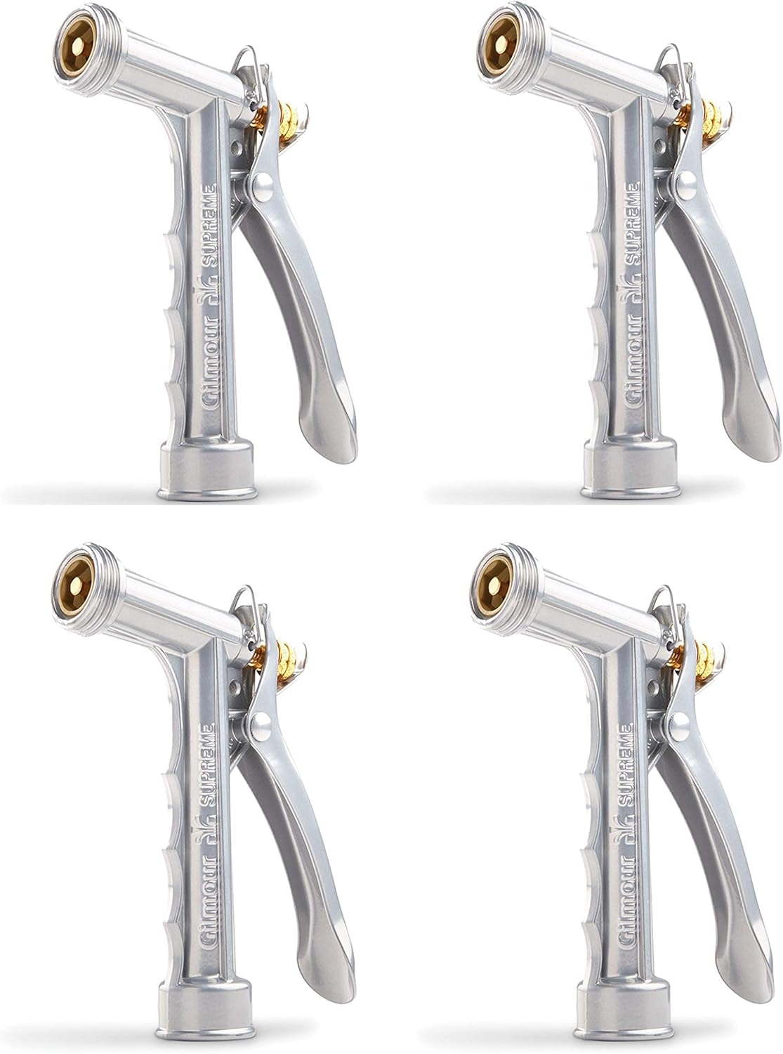 Gilmour Solid Metal Hose Spray Nozzle with Threaded Front - Garden Wat