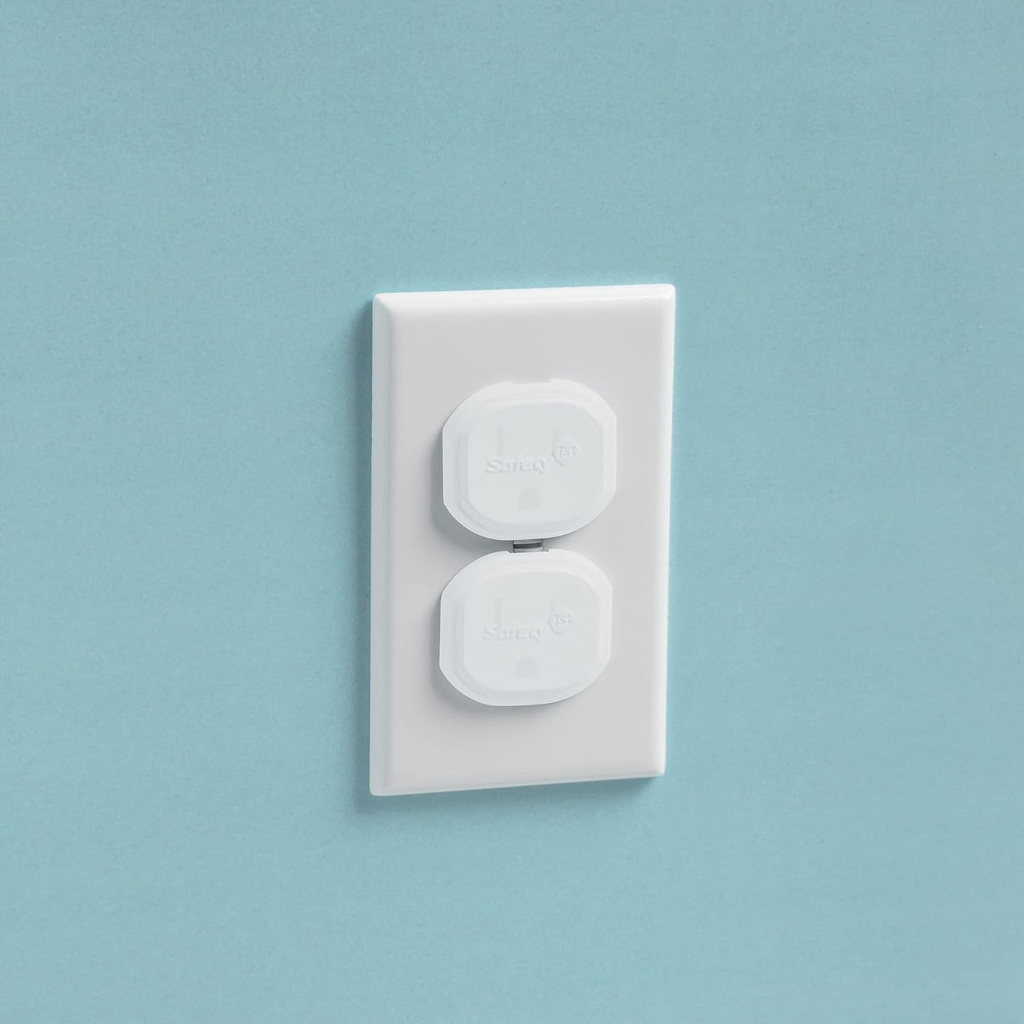 Safety 1st Electrical Outlet Baby Proof Covers, Secure Outlet Plugs, B