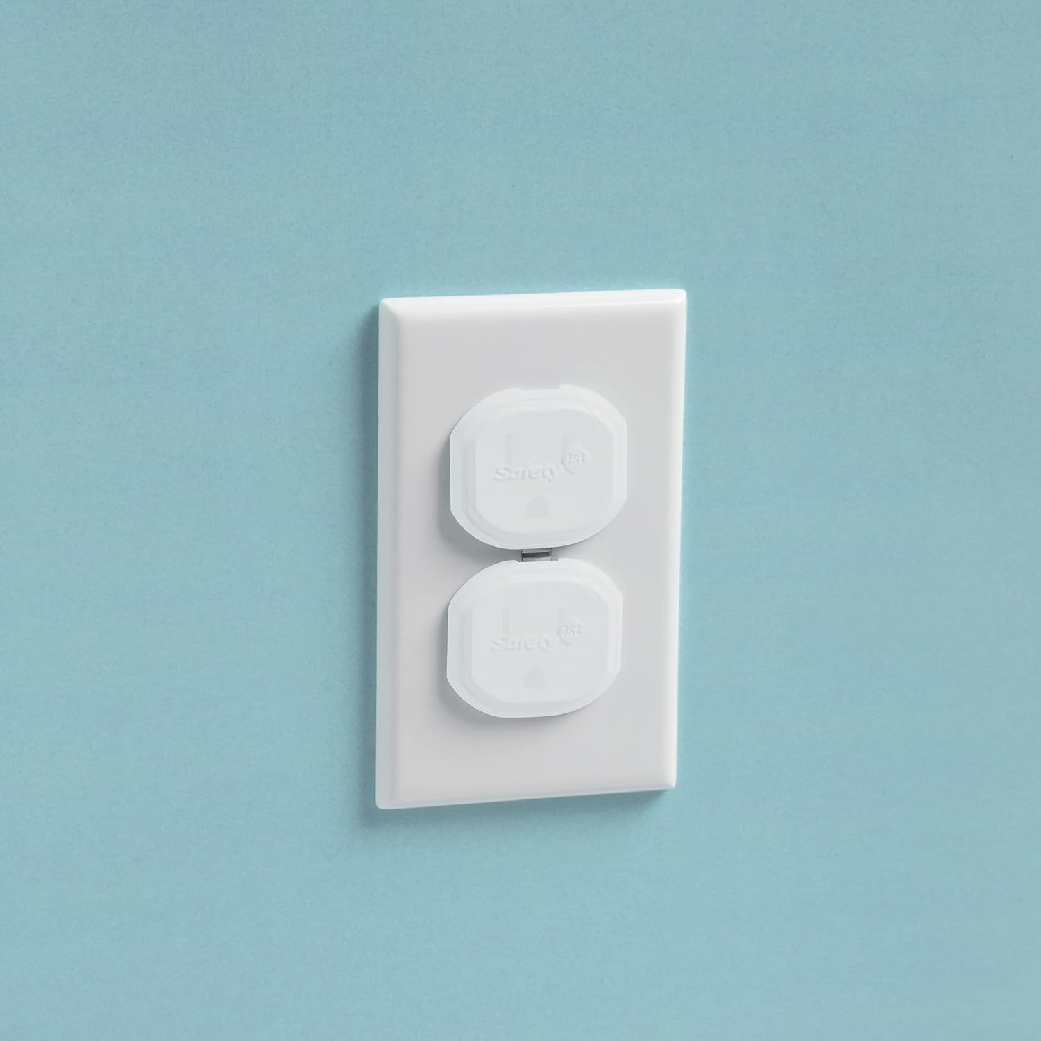 Safety 1st Electrical Outlet Baby Proof Covers, Secure Outlet Plugs, B