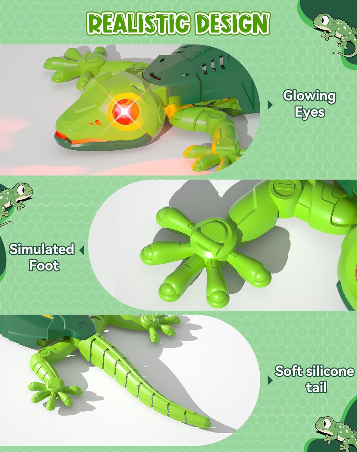 Wall Climbing Lizard,Wall Crawler Gecko Remote Control Car,Floor Ceili