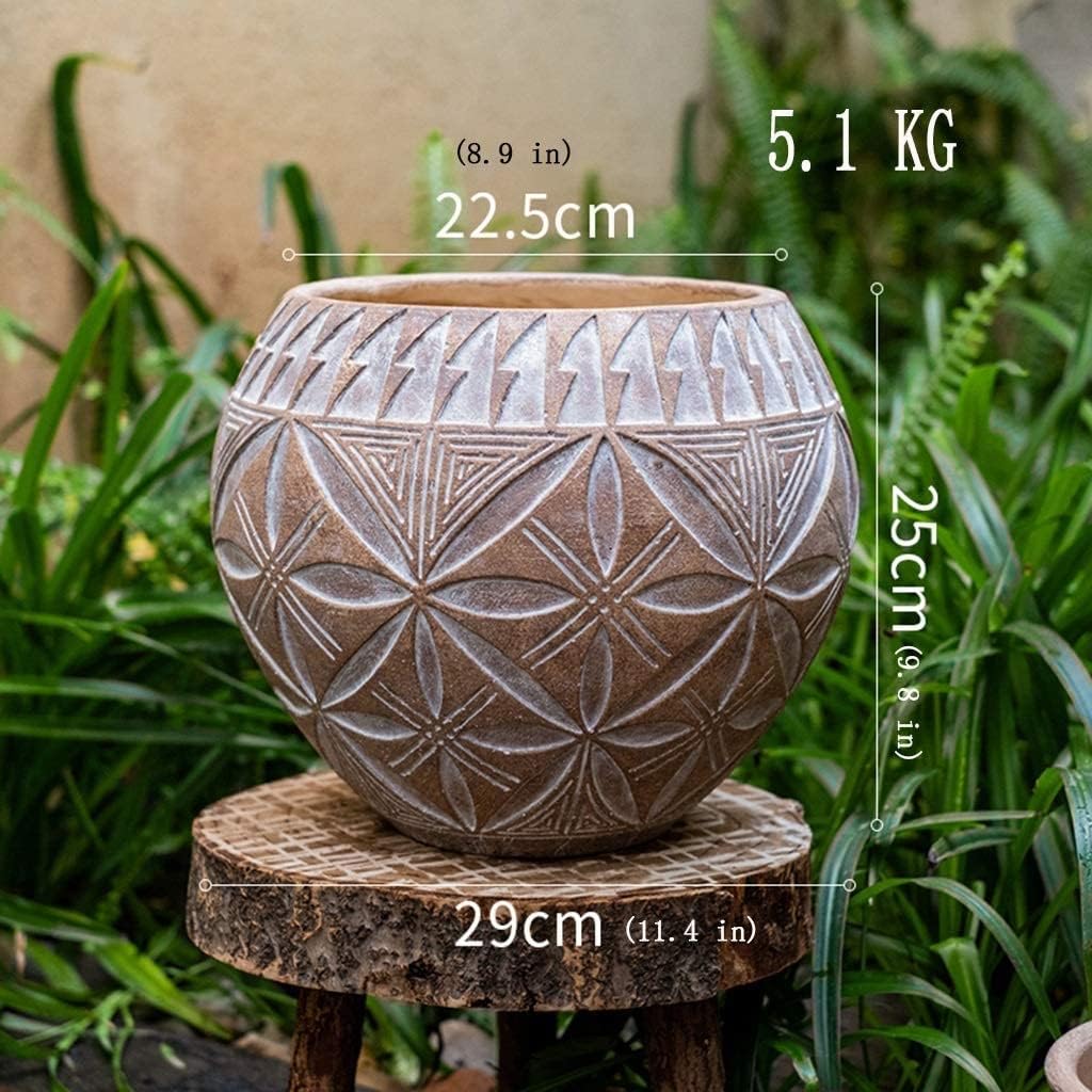 Planter Flowerpot Unique Plant Pots Concrete Planter Pots Imitation Cl