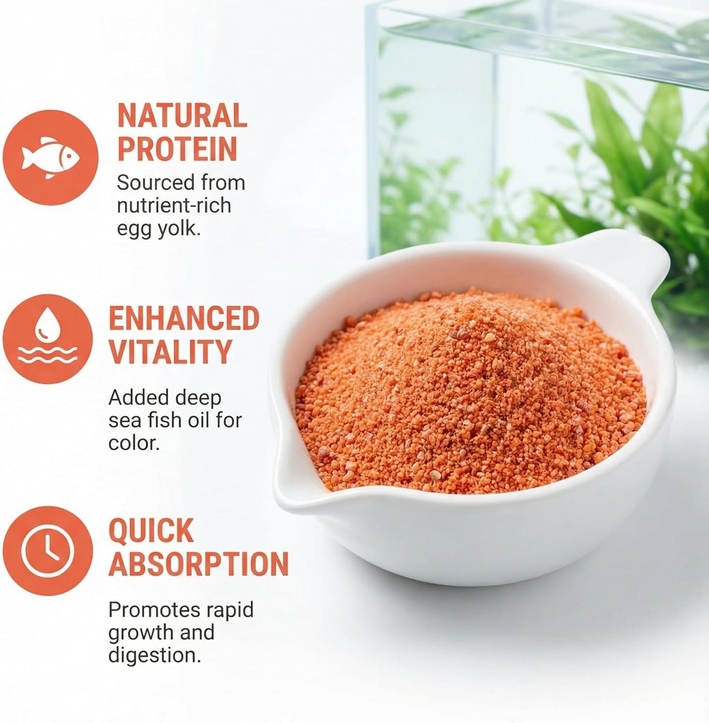 60G Brine Shrimp Shelling Eggfood Aquarium Hatching Tropic Fish Food f