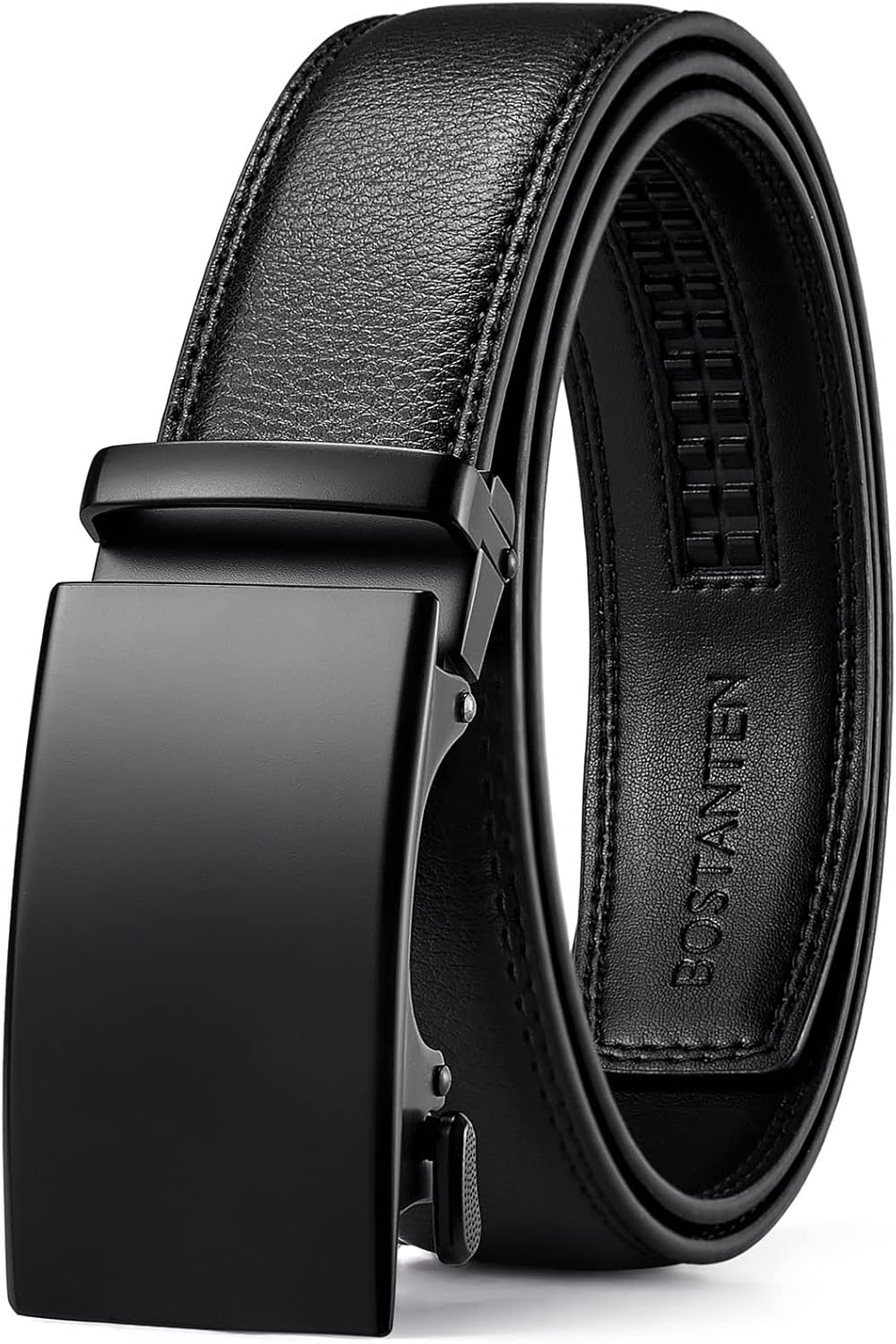BOSTANTEN Mens Belt Leather Ratchet Belt For Men Dress and Casual with