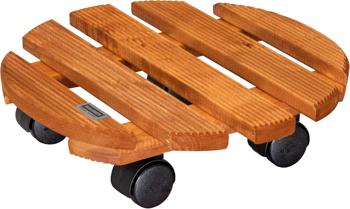 Wagner System 20018201 Multi-Roller Country Gardening Wagon, Chestnut