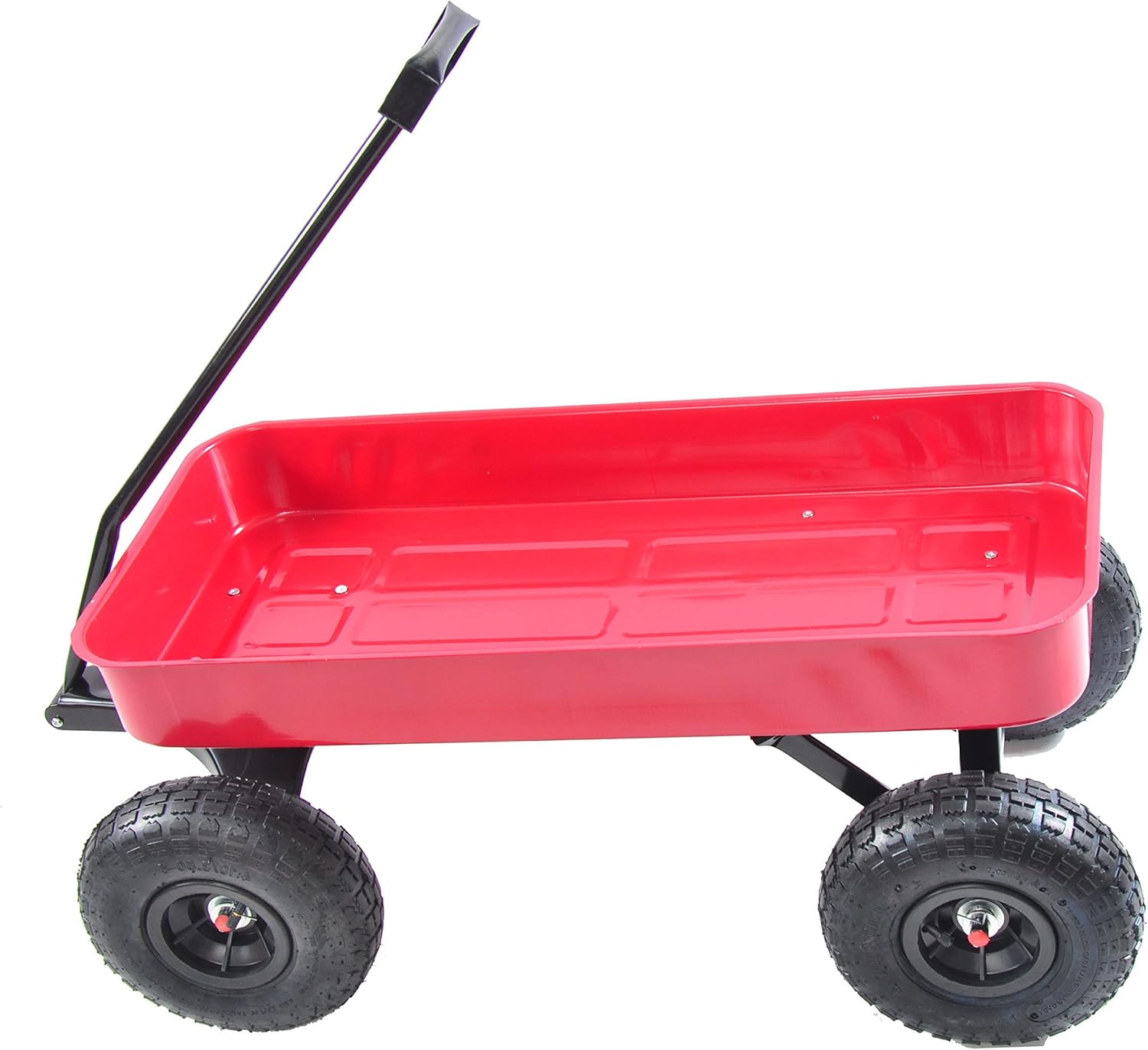 Garden Cart Outdoor Utility Wagon with Solid Wheels Beach Wagon,All Te