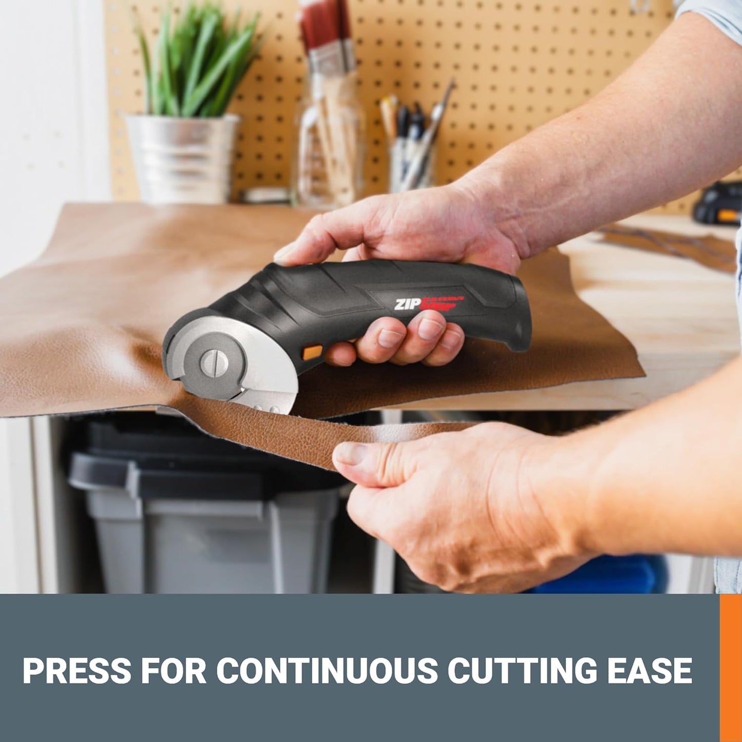 Worx Zipsnip Cordless Electric Scissors, Rechargeable Cardboard Box Cu