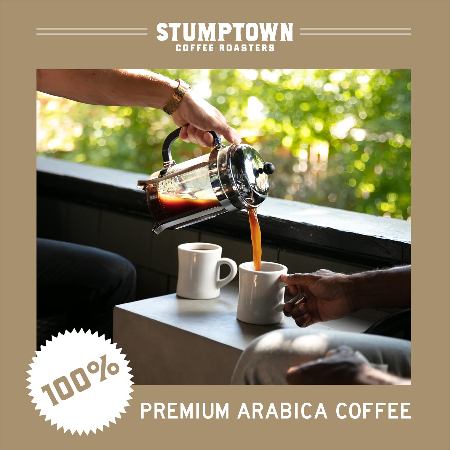 Stumptown Coffee Roasters, Organic Medium Roast Ground Coffee, 100% Ar