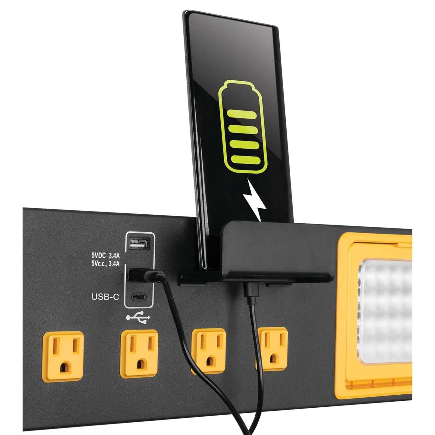 Performance Tool W2279 Commercial Grade Power Station with 6 Outlets, 
