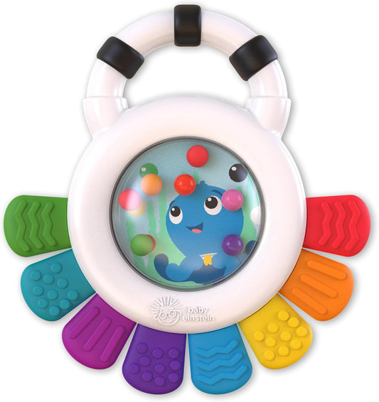 Baby Einstein Outstanding Opus The Octopus Sensory Rattle & Teether Mu