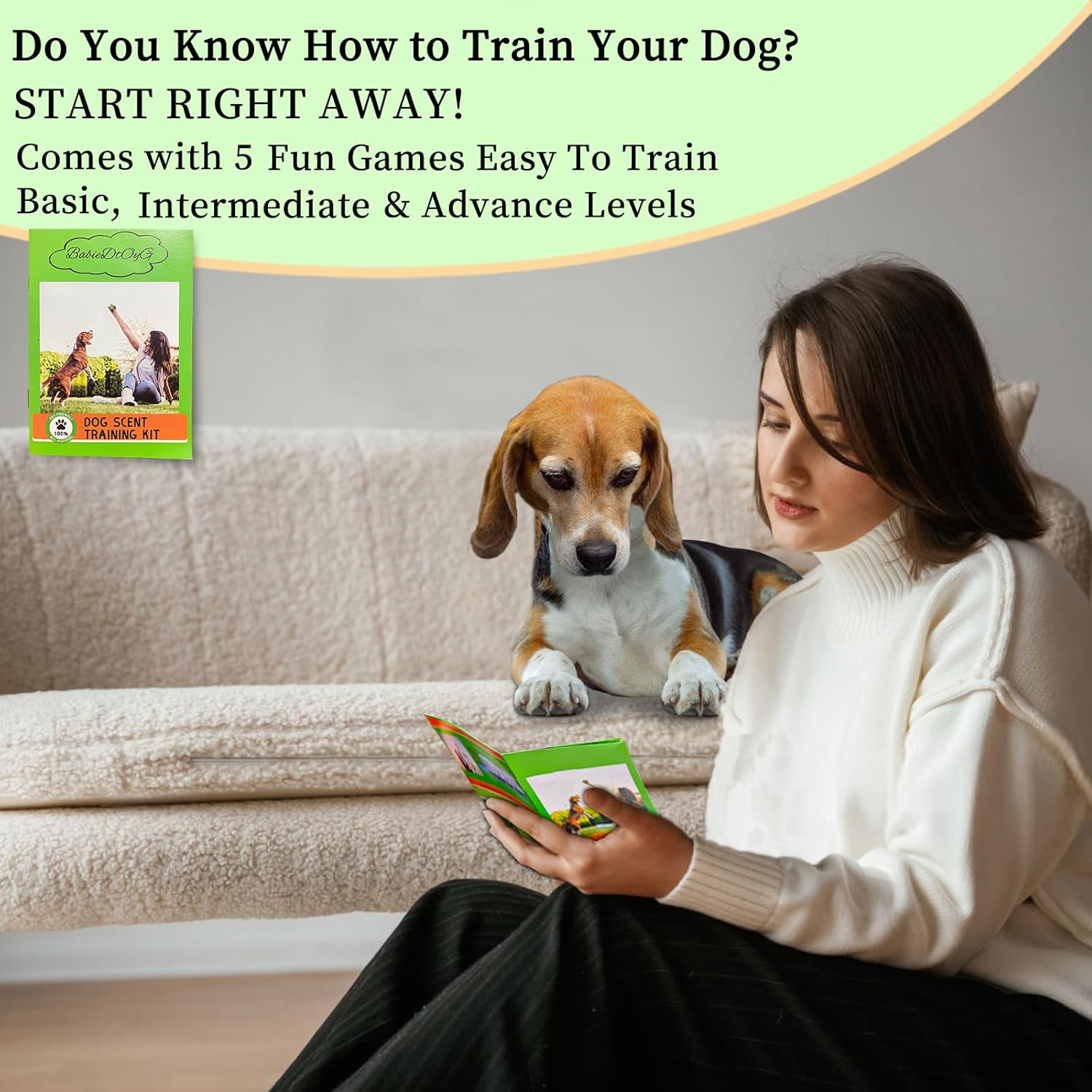 Dog Scent Training kit, Brain Games, Hide and Seek Toys - Fun Nose Wor