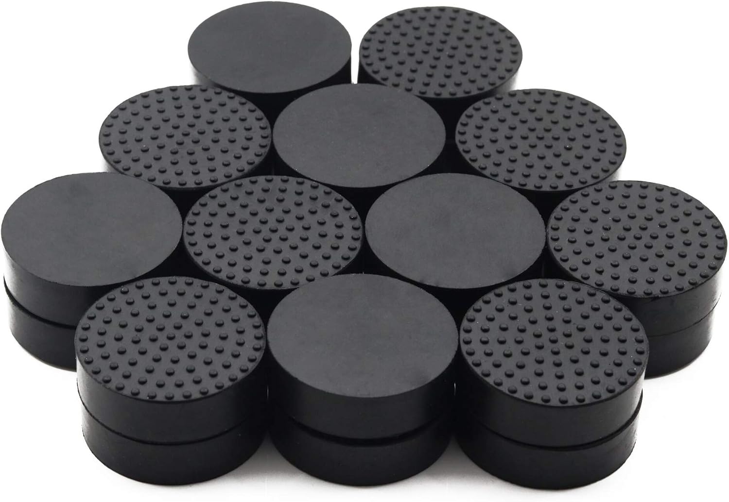 24 Pack Invisible Pot Feet with Enhanced Non-Slip Surface Grip Plant P