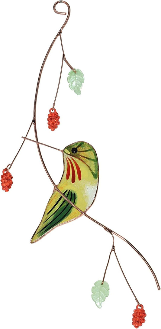 Lolitarcrafts Hummingbird Stained Glass Sun Catcher A Lovely Gift for Your Family