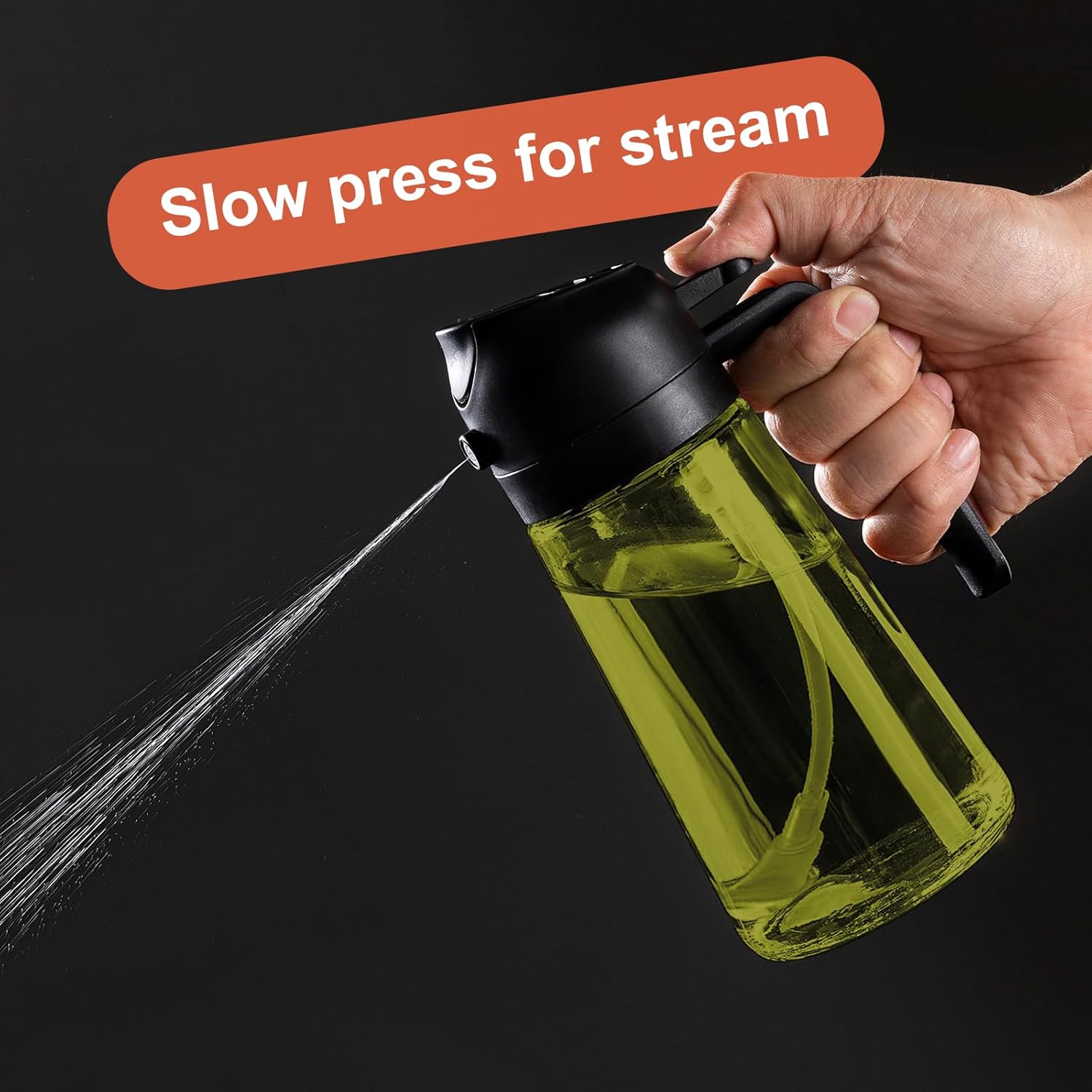 CXINYI - 16oz/470ml Olive Oil Dispenser for Kitchen with Stickers - 2 