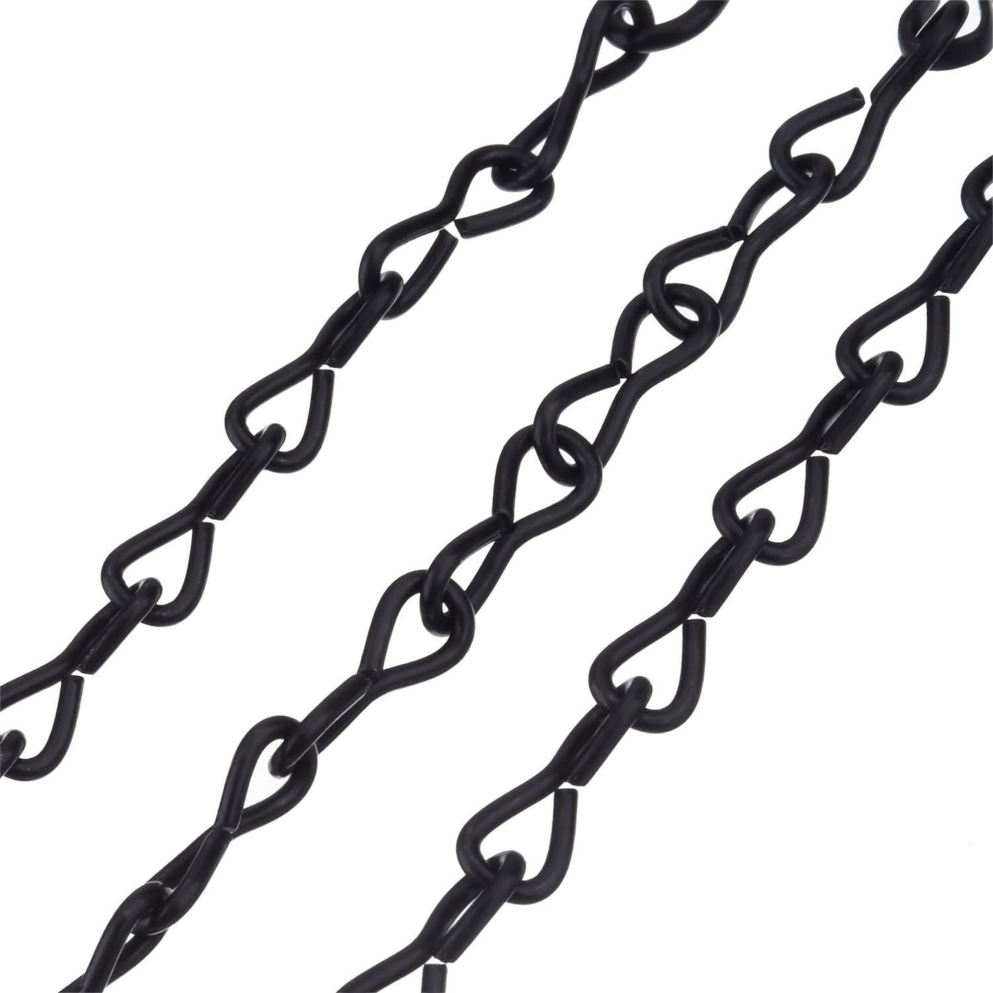 EBOOT 8 Pack 9.5 Inches Hanging Chains for Bird Feeders, Planters, Billboards, Chalkboards, Lanterns, Wind Chimes and Decorative Ornaments (Black)