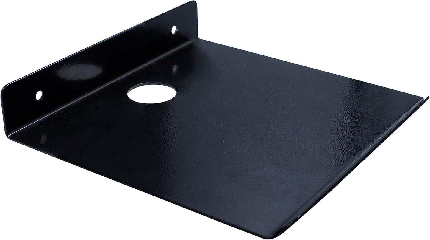 Metal Wall Mounted Floating Shelf|Shelves|Stand|Rack|Holder Wi-fi Camera|Bluetooth Speaker|Webcam|Mesh Router|Photo Frames|Planter Pot |Access Hole for Cable Cords-Pack 1