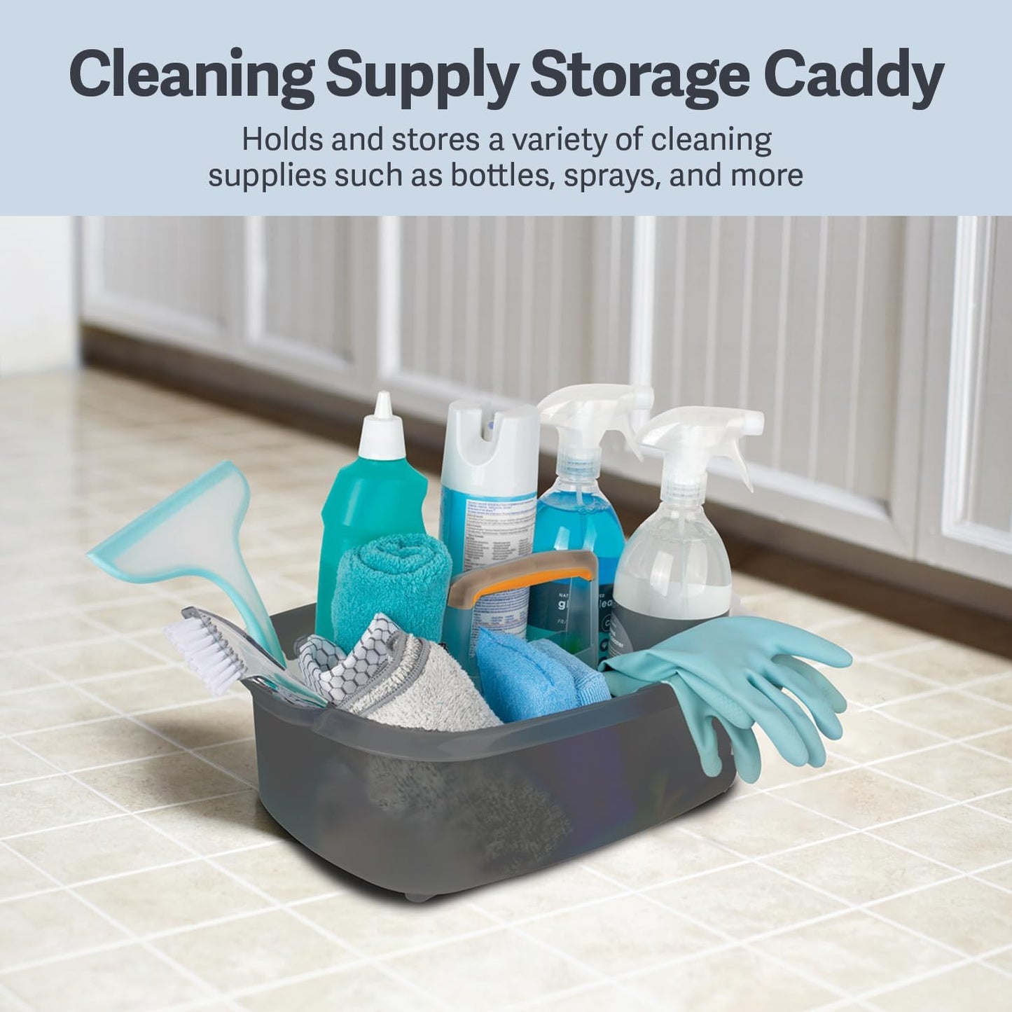 Casabella, Bucket Caddy Rectangle 4 Gallon