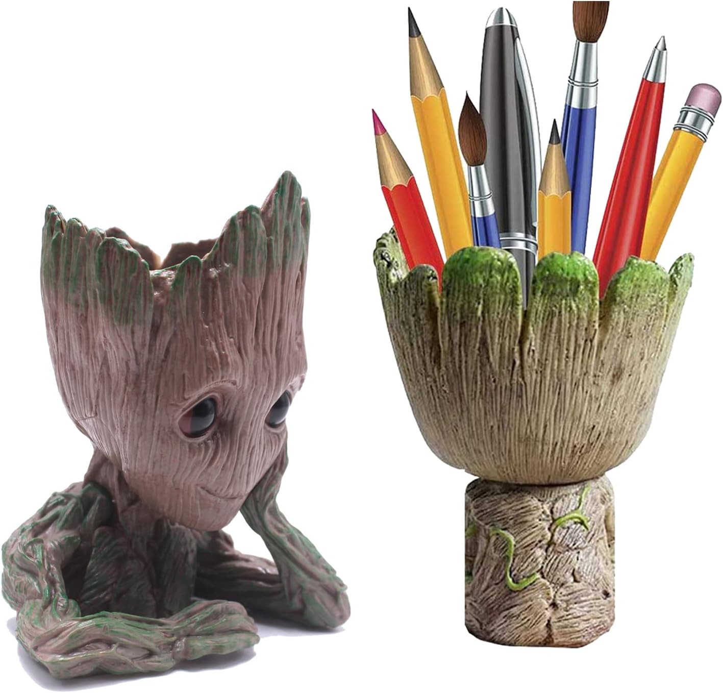 Succulents Pot, Cute Succulent Planters Live, Flower Pot Pencil Pen Holder Gift for Kids