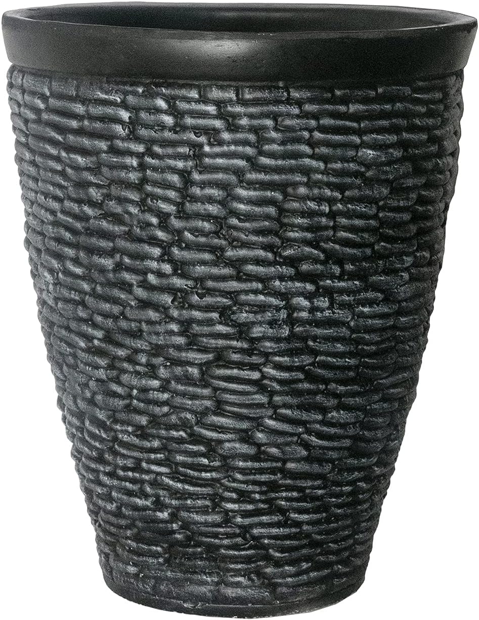 Vintage Home Artificial 18" High Fiberstone Planter