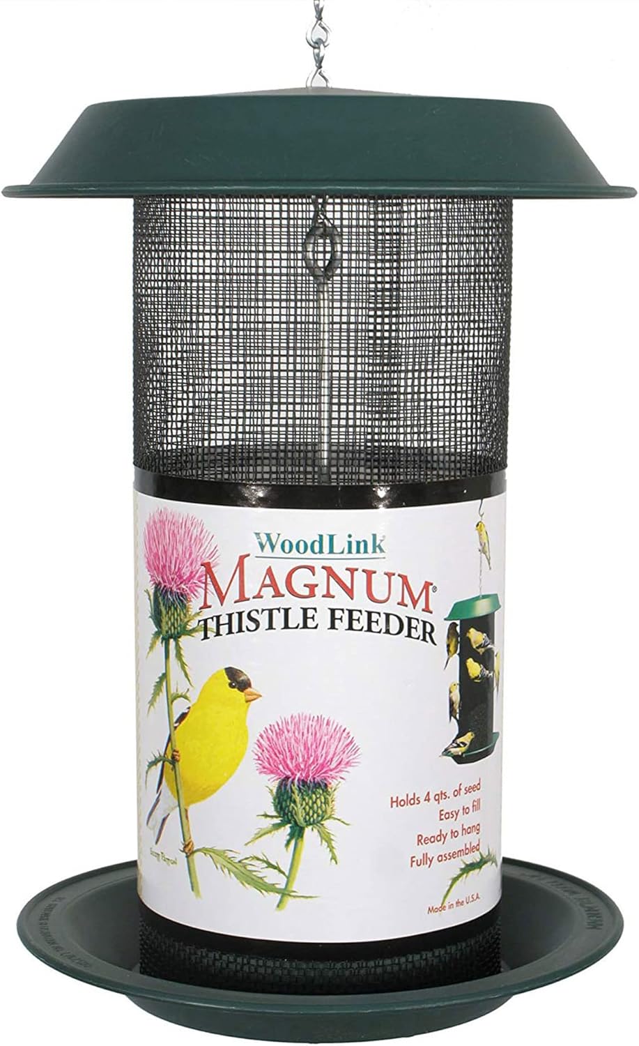 Woodlink Magnum Thistle Feeder Model MAG2 (Green)