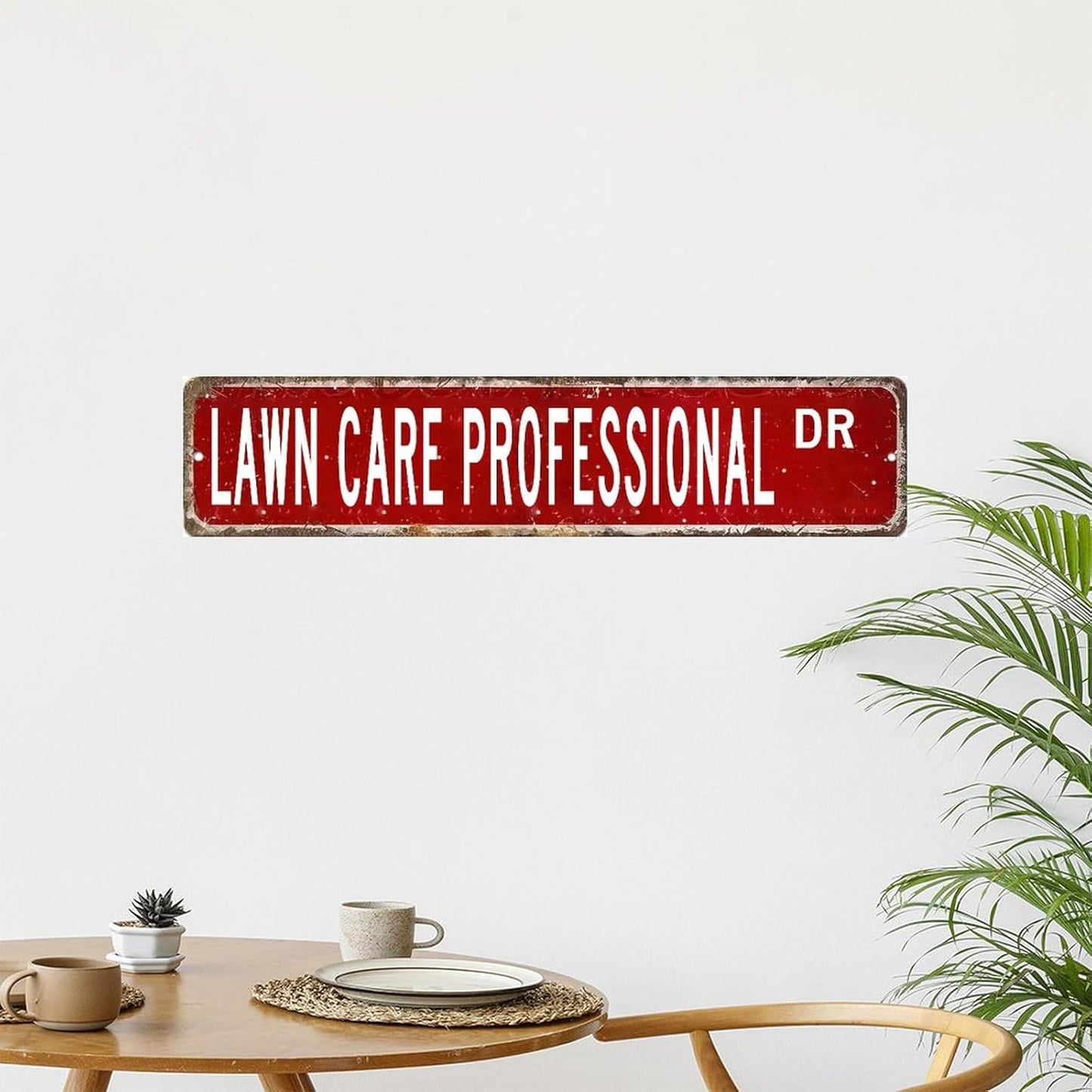 Funlucy Profession Vinyl Wall Stickers Lawn Care Professional Wall Art Murals Home Decor Gift for Lawn Care Professional Wall Decals Stickers for Bedroom Car Window Backdrop Furniture Birthday Gift