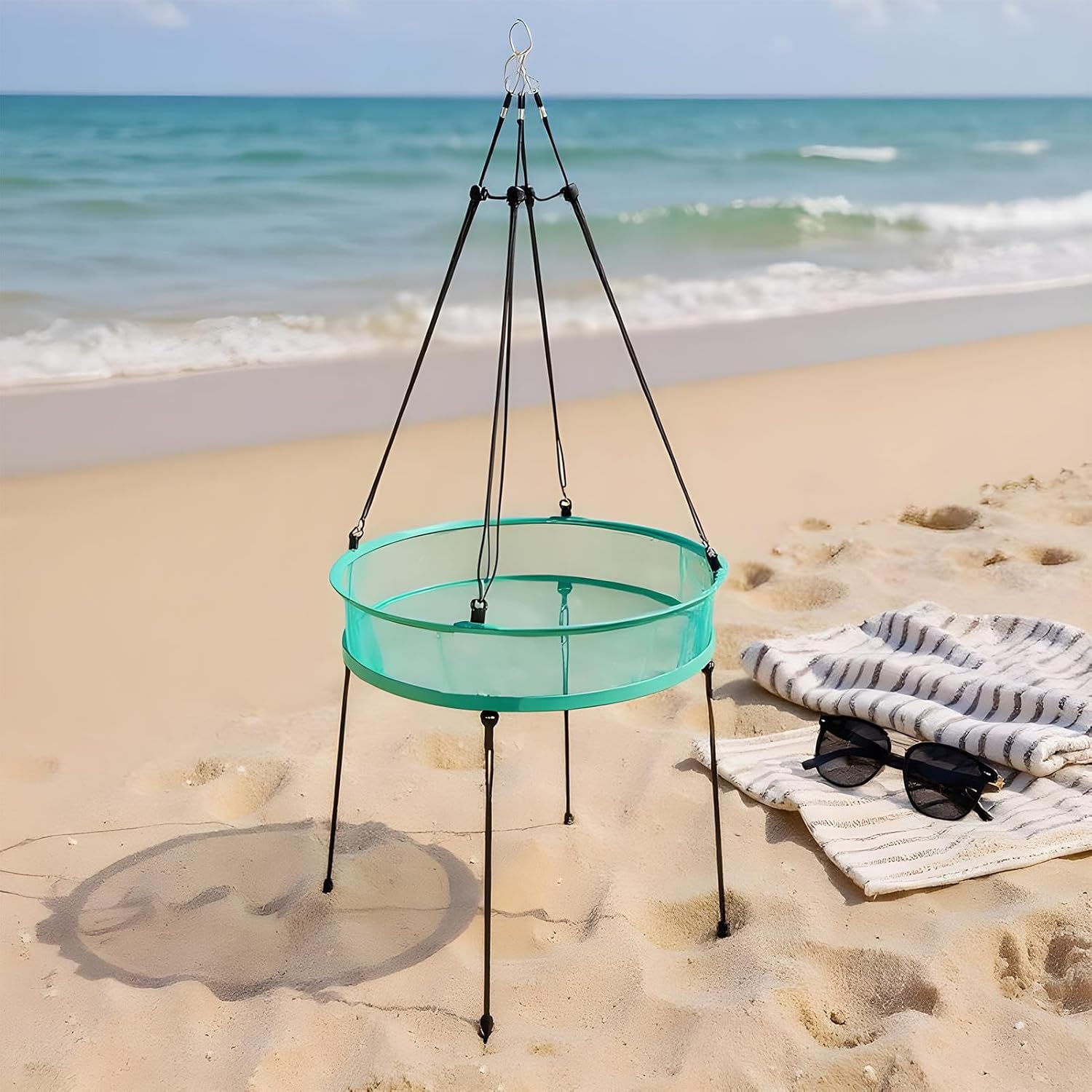 Outdoor Bird Hoop - Strong Lightweight Feeder for Garden, Wind Resista