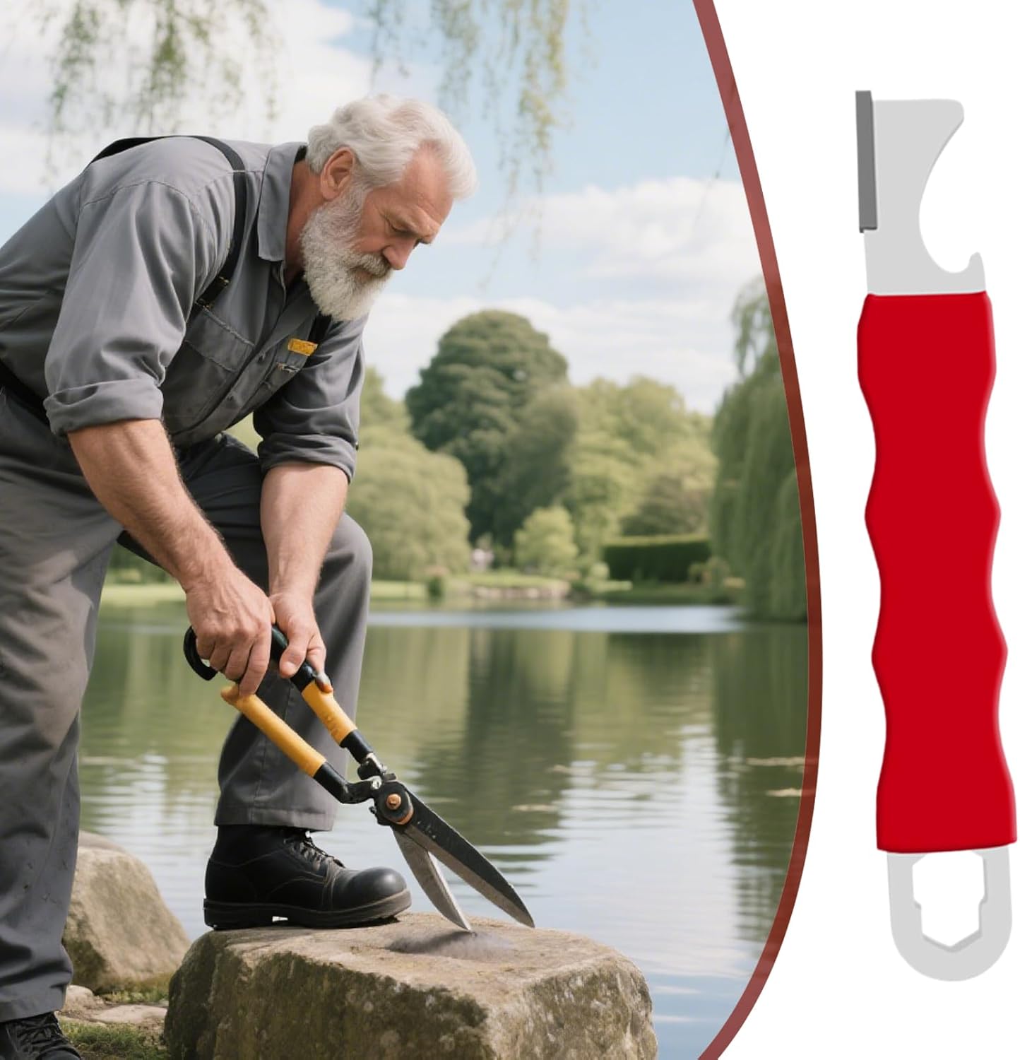 Cutter Sharpener - Multifunctional Sharpening Aid With Bottle Opener F