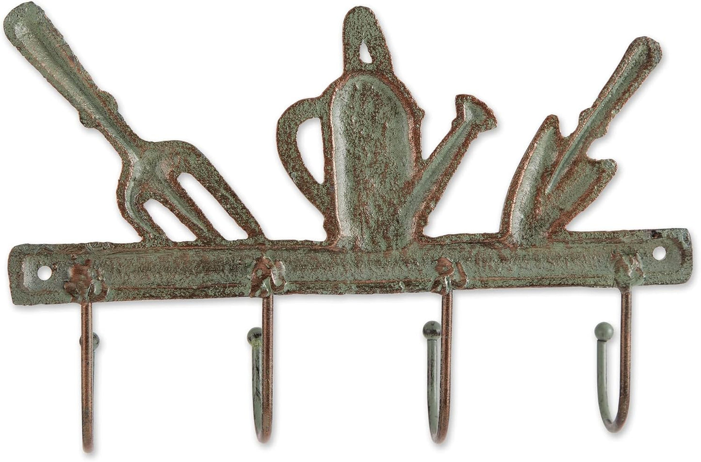 DII Decorative Cast Iron Wall Hook Collection, Garden Tools