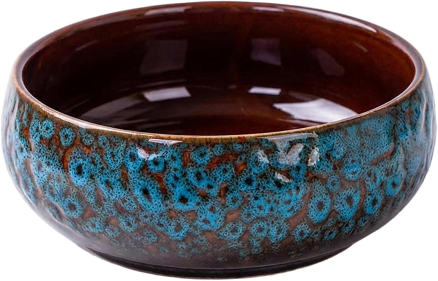 Ceramic Water Lotus Bowl, Decorative Lotus Bowl Planter Dual Use Tea W