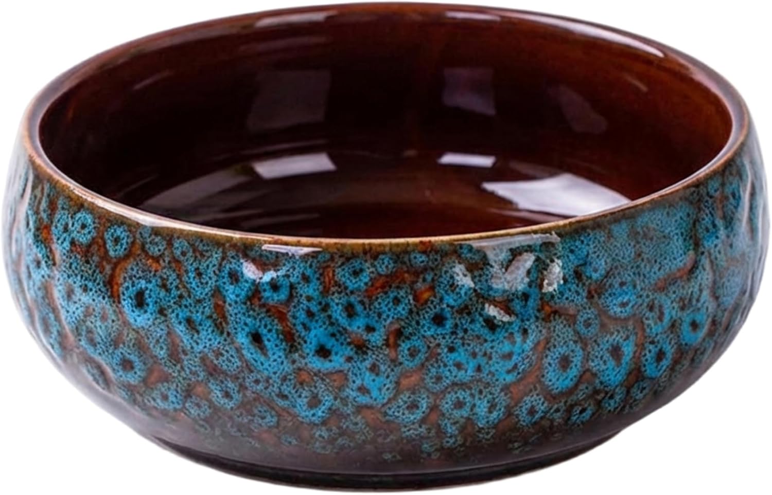 Ceramic Water Lotus Bowl, Decorative Lotus Bowl Planter Dual Use Tea W