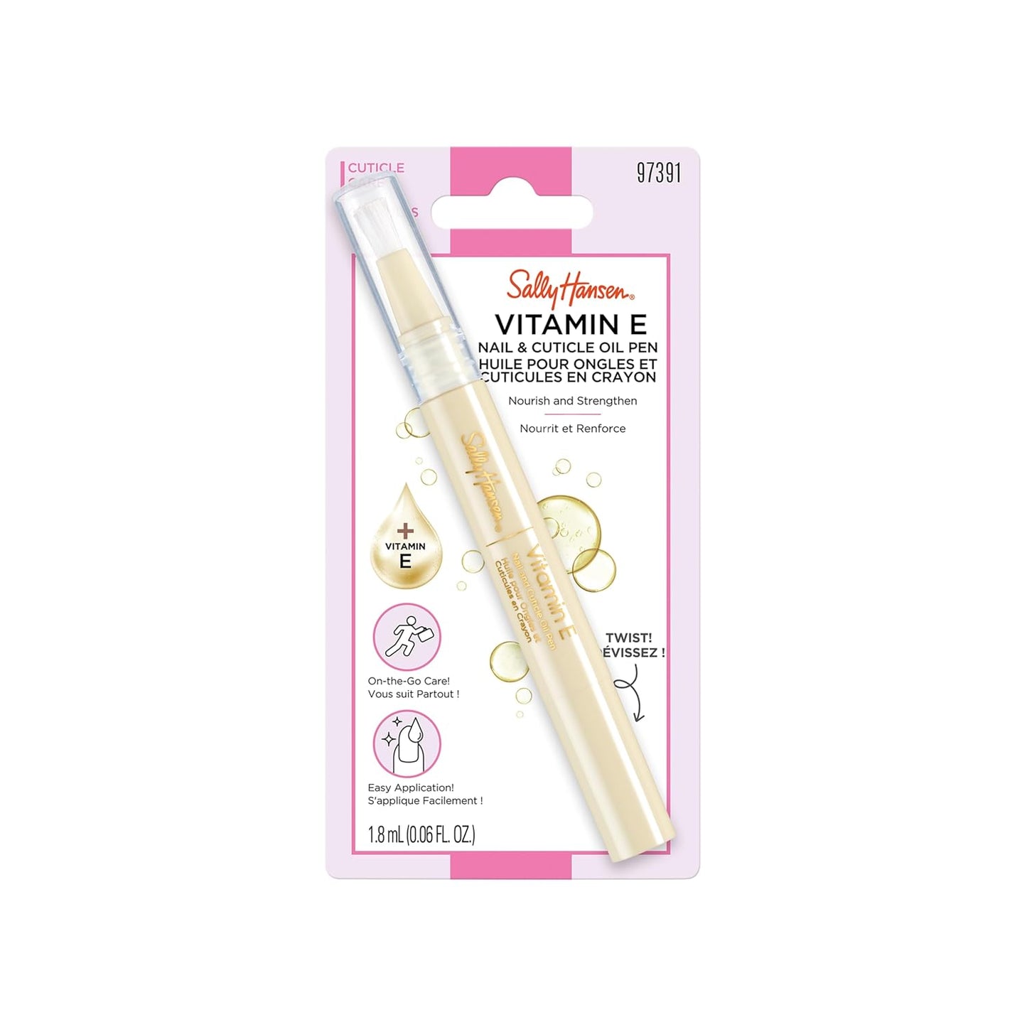 Sally Hansen Vitamin E Nail & Cuticle Treatment Pen | Hydrates and Con