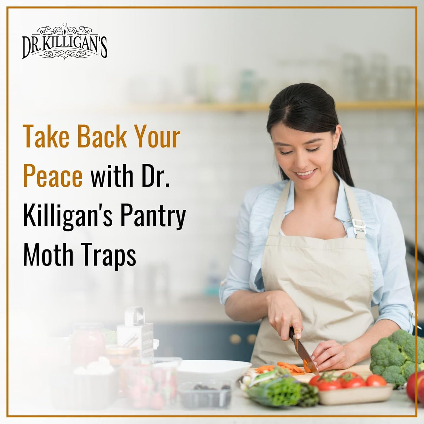 Dr. Killigan's Premium Double Potent Pantry Moth Traps with Pheromones