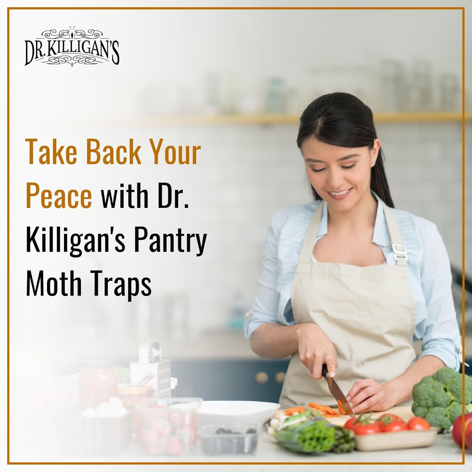Dr. Killigan's Premium Double Potent Pantry Moth Traps with Pheromones