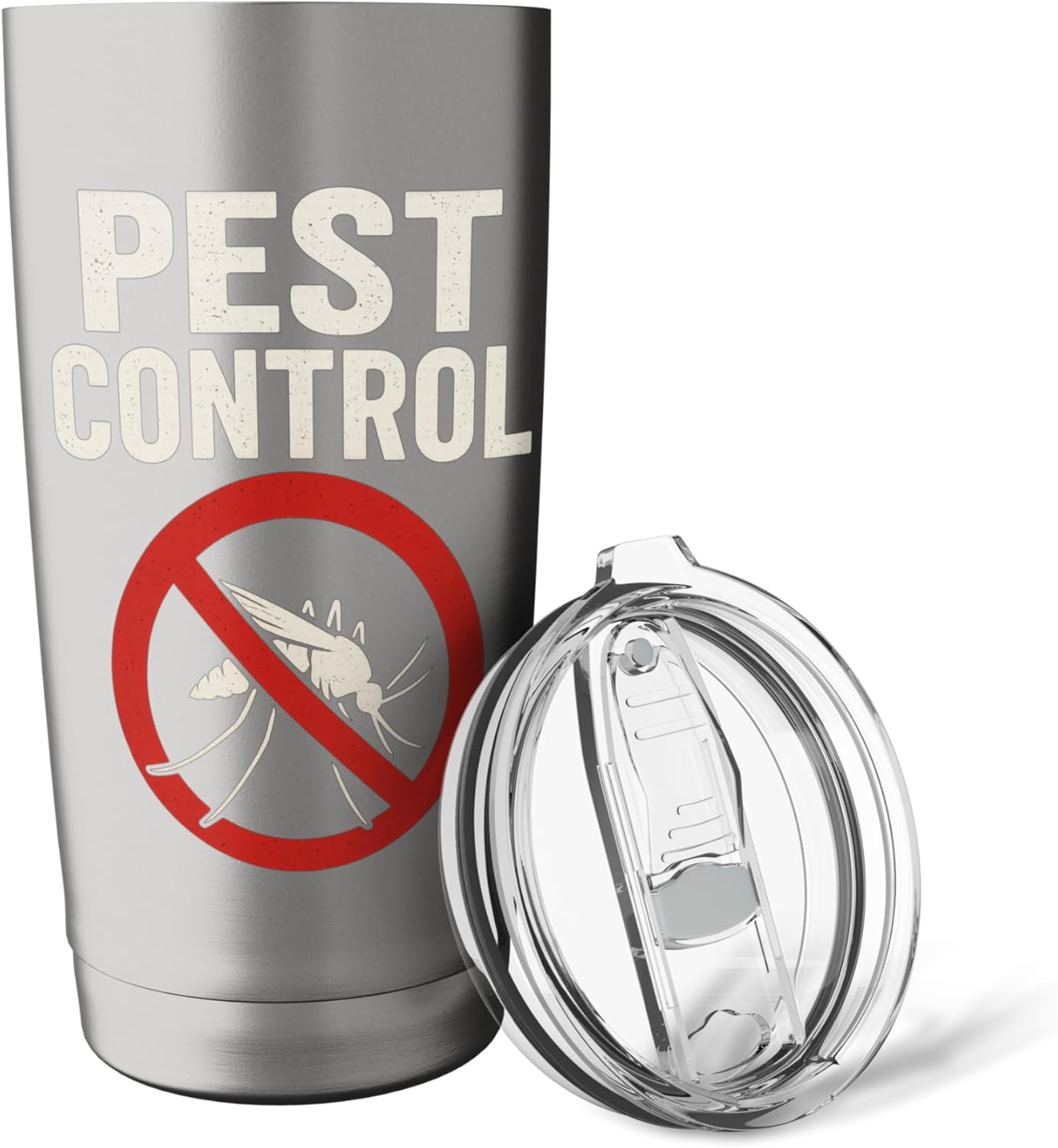 Funny Pest Control Halloween Exterminator Costume Gag Stainless Steel Insulated Tumbler