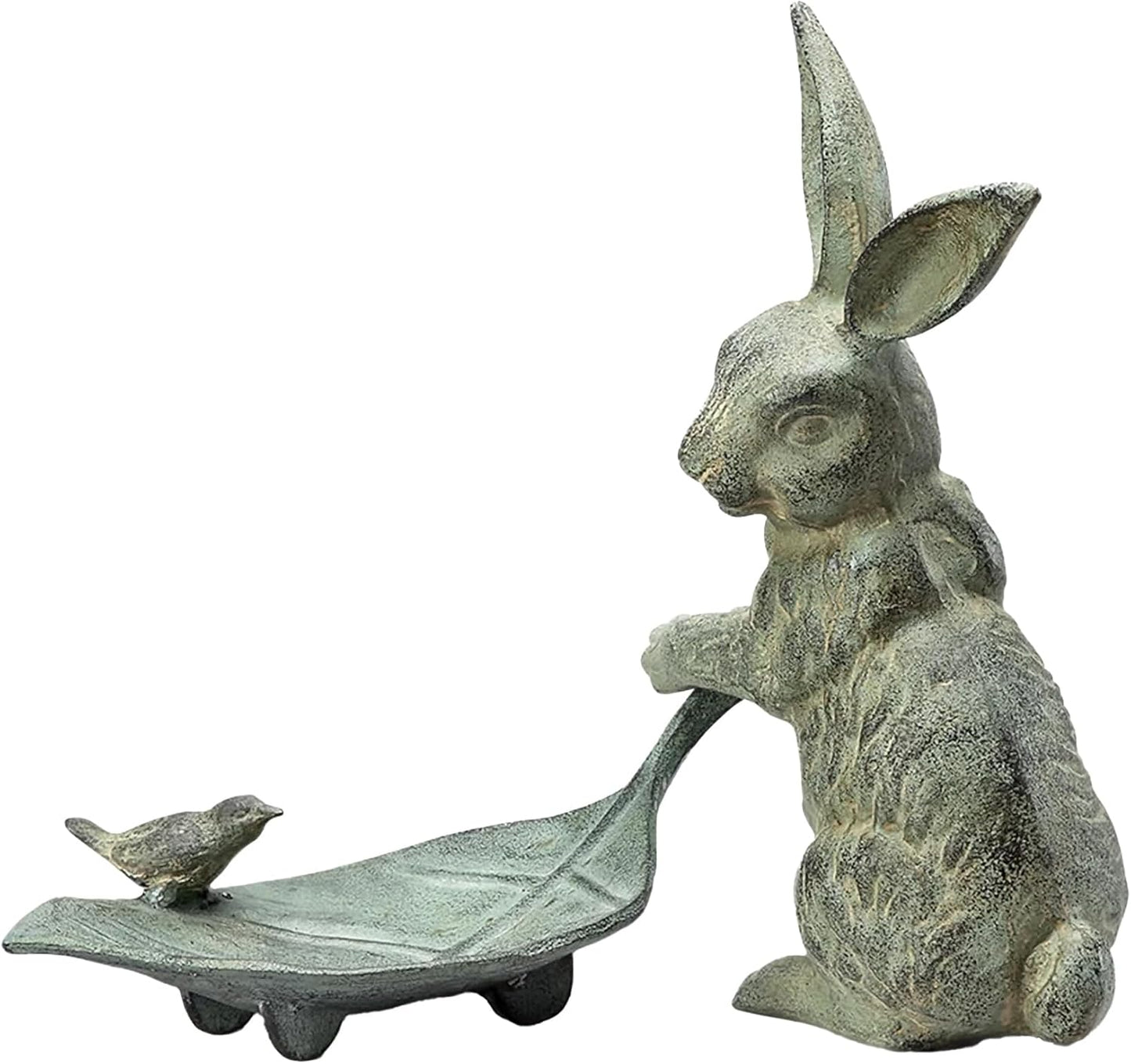 SPI Home Rabbit and Leaf Bird Feeder