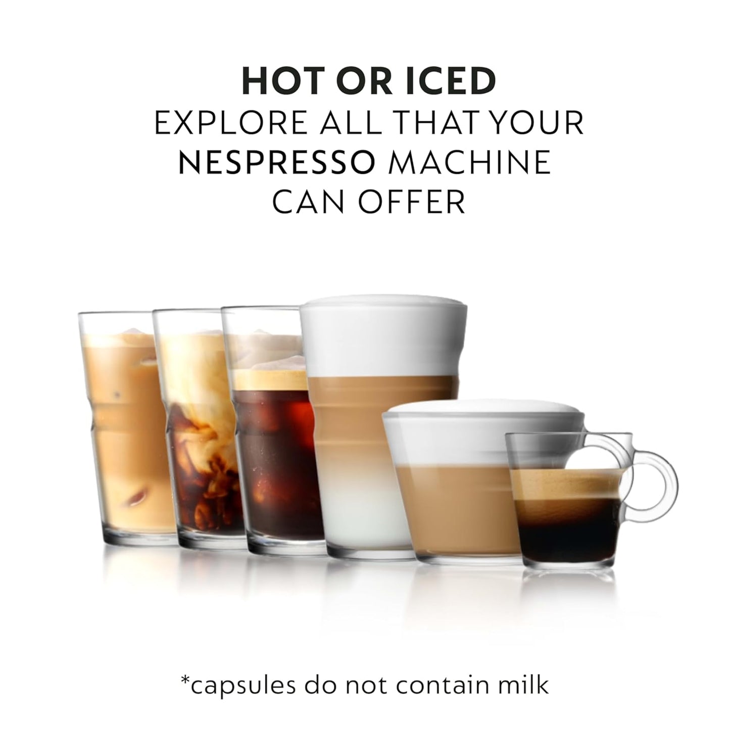 Nespresso Capsules Original Line, Volluto, Mild Roast Espresso Coffee, 50-Count Coffee Pods