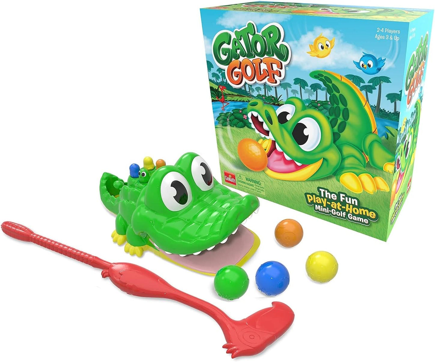 Gator Golf - Putt The Ball into The Gator's Mouth to Score Game by Gol