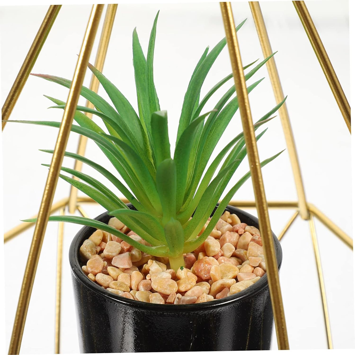 BESTOYARD Artificial Pot Faux Potted Plant Ornament for Home Decor Off