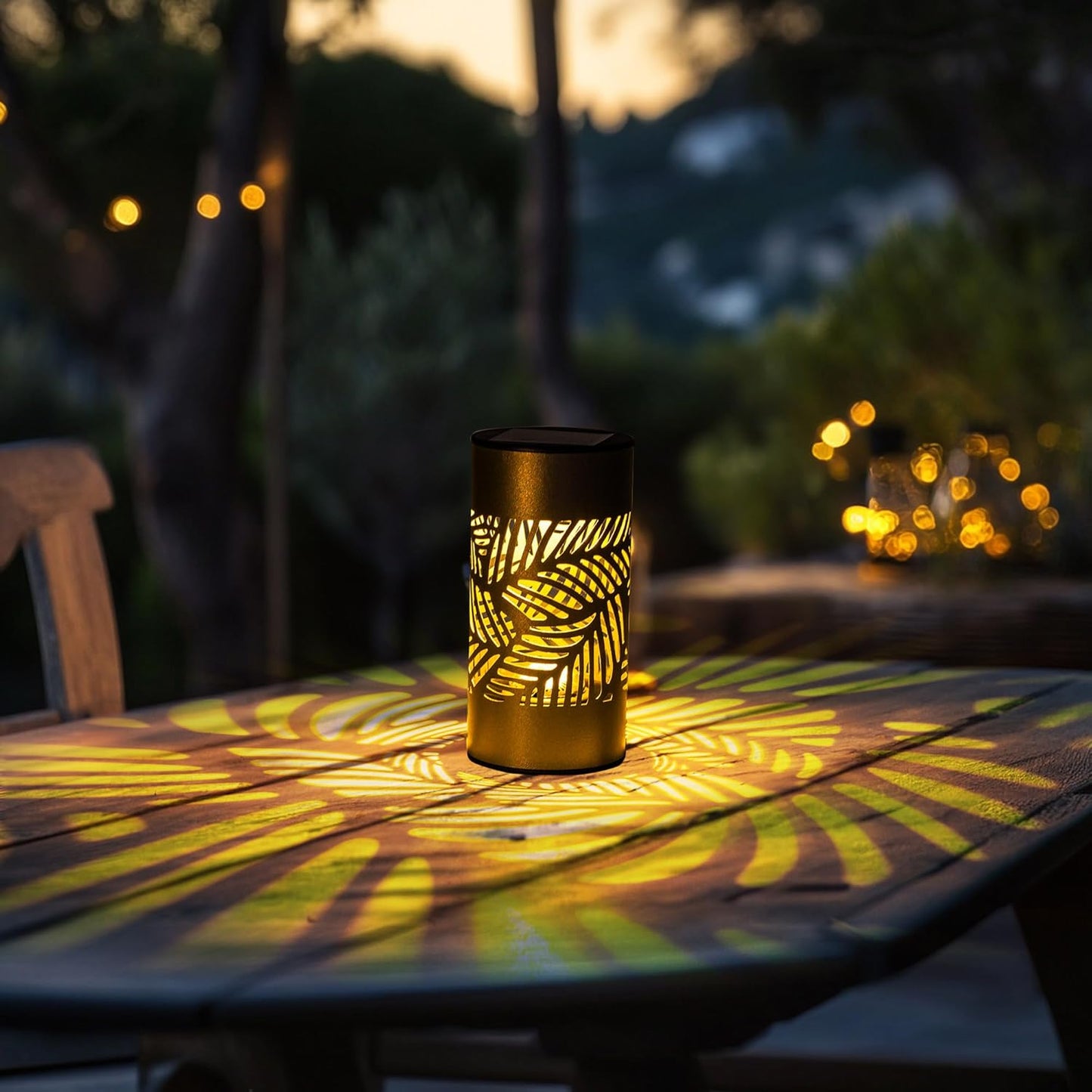Dazzle Bright Solar Pathway Lights Outdoor, 12 Pack LED Warm White Wat