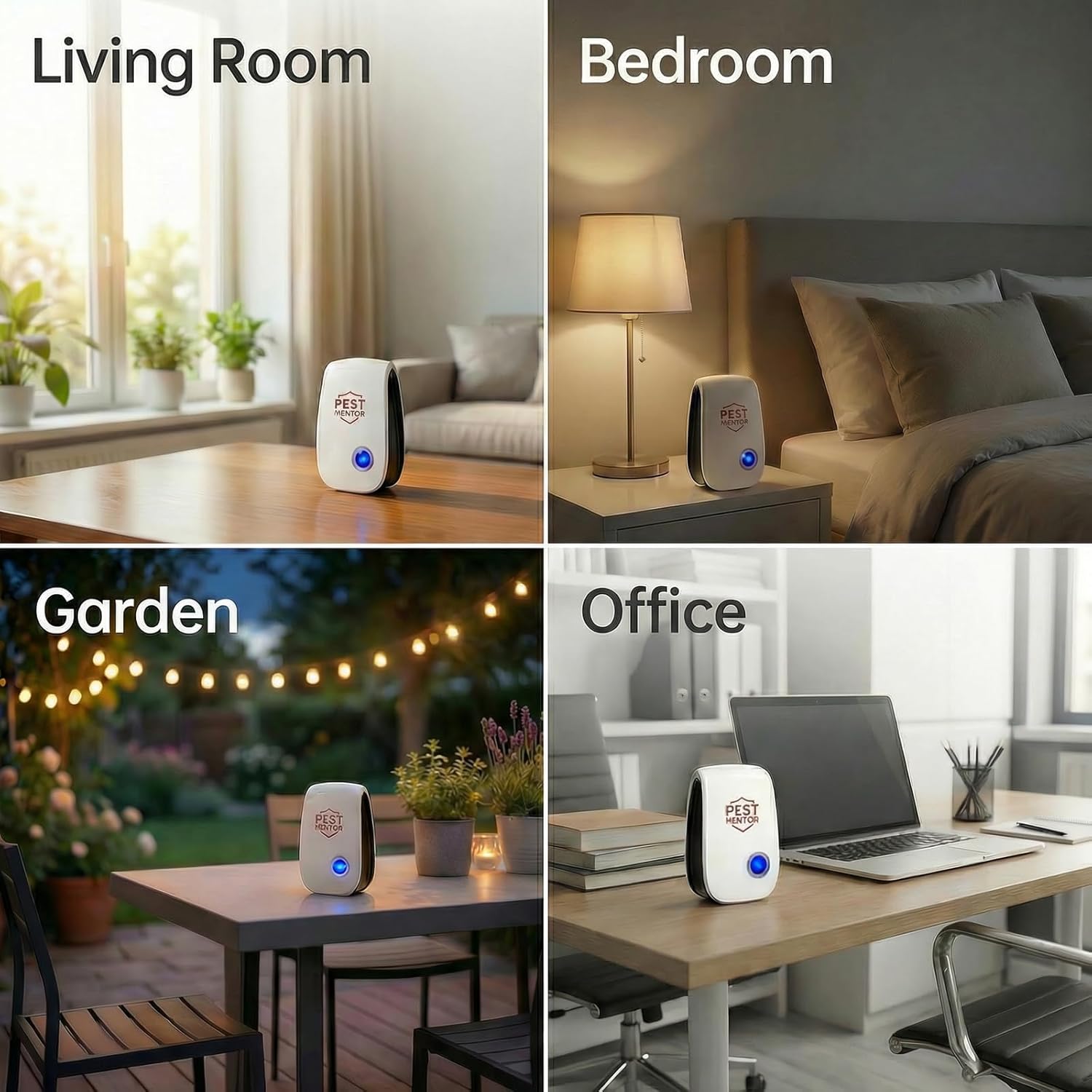 Ultrasonic Pest Repeller 10 Pack, 2026 Upgraded Electronic Plug-in Ins