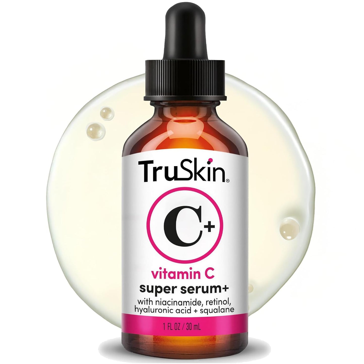 TruSkin Vitamin C Super Serum for Face - Five Skin Benefits in One Ser