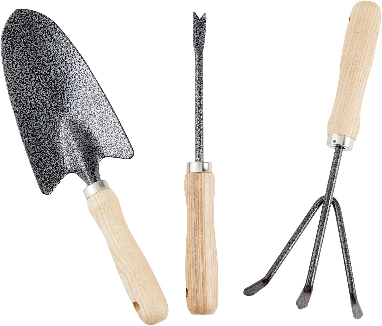 Santa Barbara Design Studio Garden Tool Set - Gift Boxed Steel Spade Cultivator & Weeder Gardening Essentials, 3-Pieces, You Grow Girl