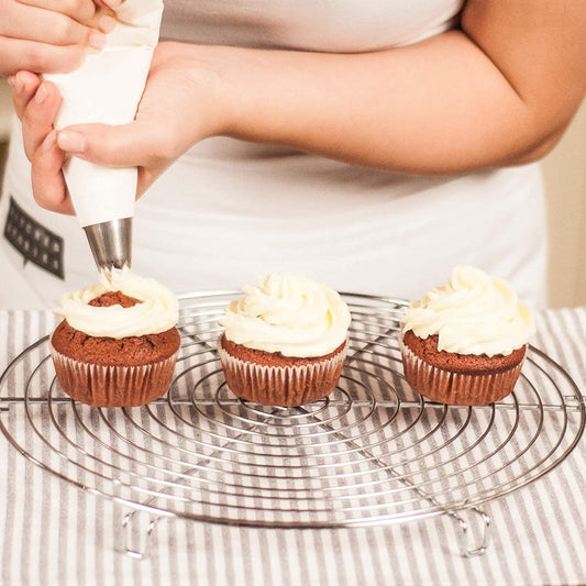 400 Pcs Piping Bags Disposable 12 Inch Anti-Burst Pastry Bags, Tipless Icing Piping Bag for Cake, Cream Frosting and Cookie Decoration Supplies
