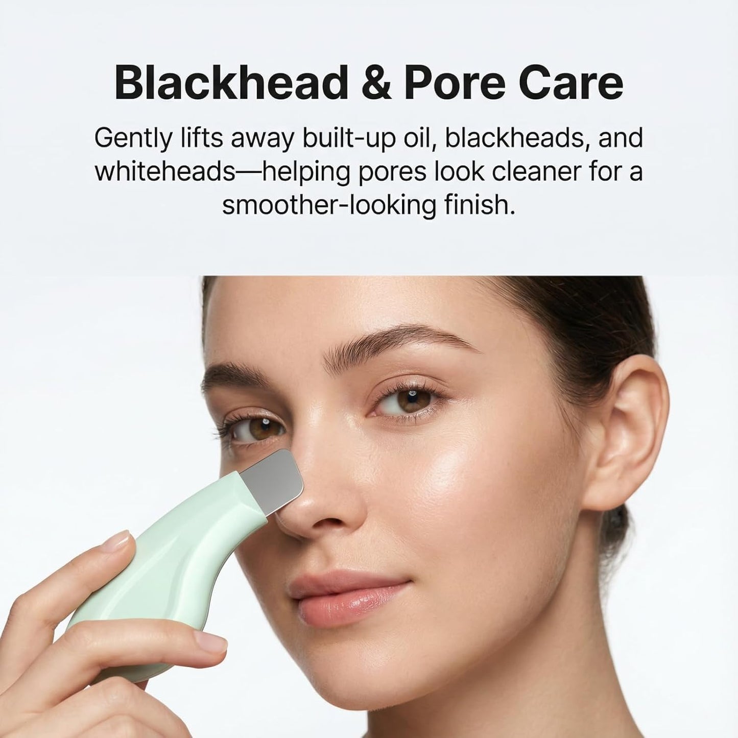 Blackhead Remover Tool, Stainless Steel Face Scraper for Deep Cleansin