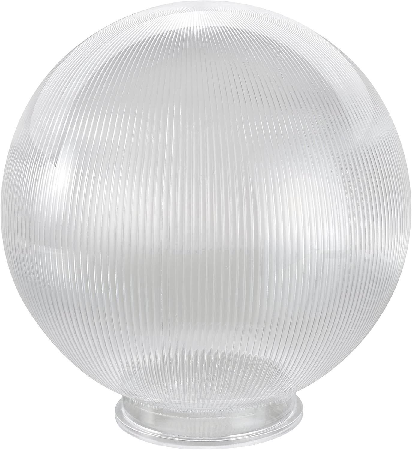 Aspen Creative 28002-75-41, 8" Clear Prismatic Acrylic Replacement Lam