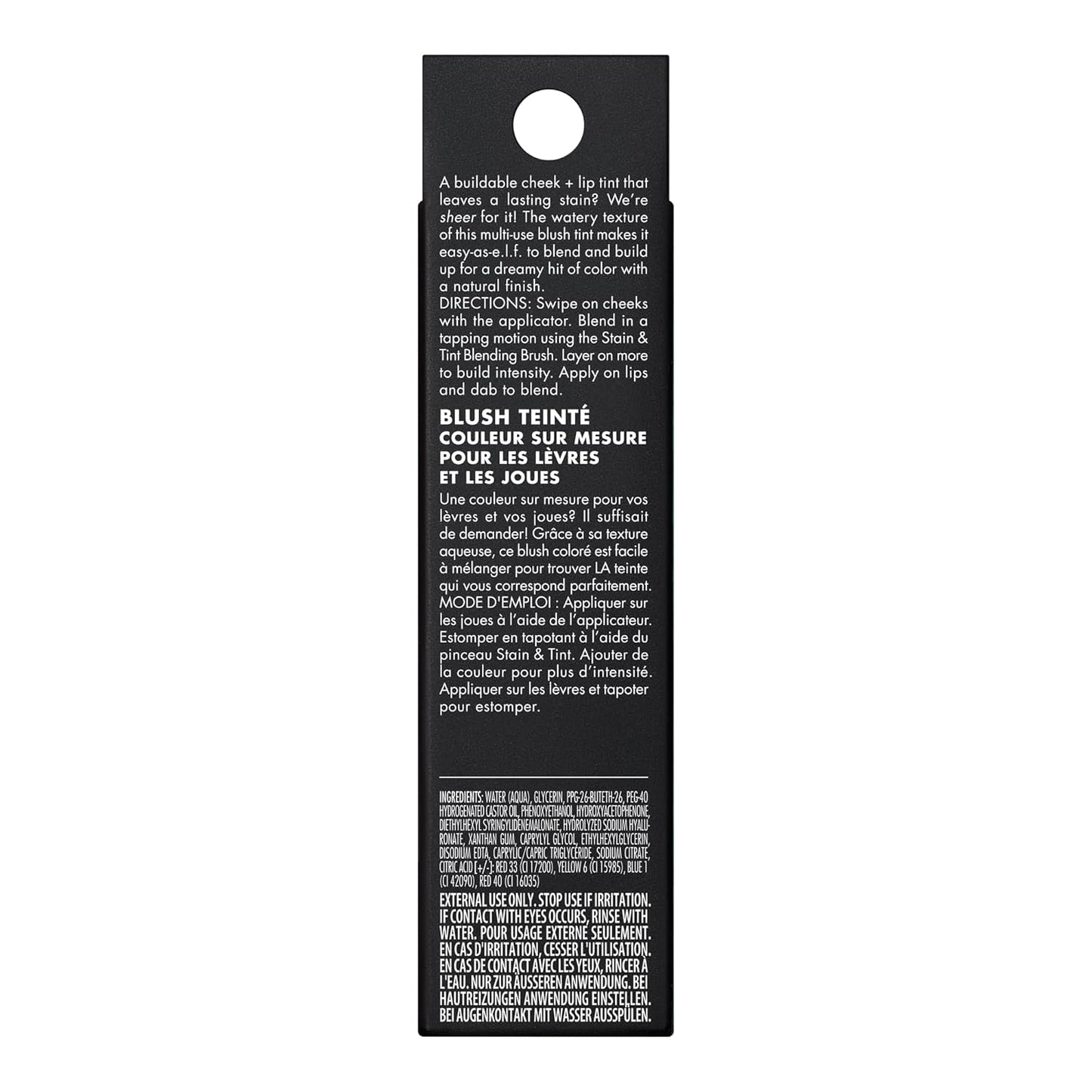 e.l.f. Sheer For It Blush Tint, Multi-Use, Long-Lasting Lip & Cheek Ma