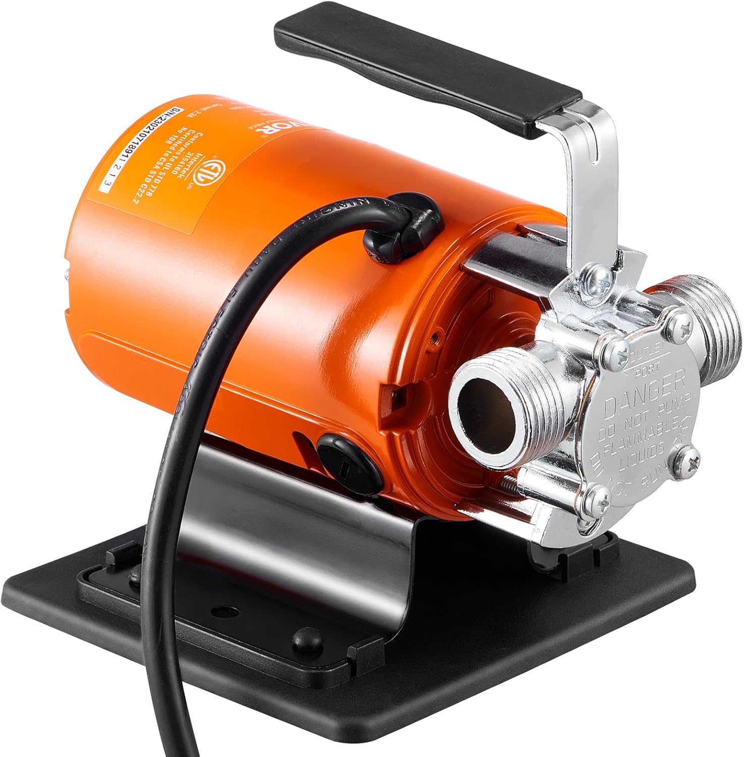 VEVOR Water Transfer Pump 115V, Utility Pump, 360 GPH Larger Flow, 46F