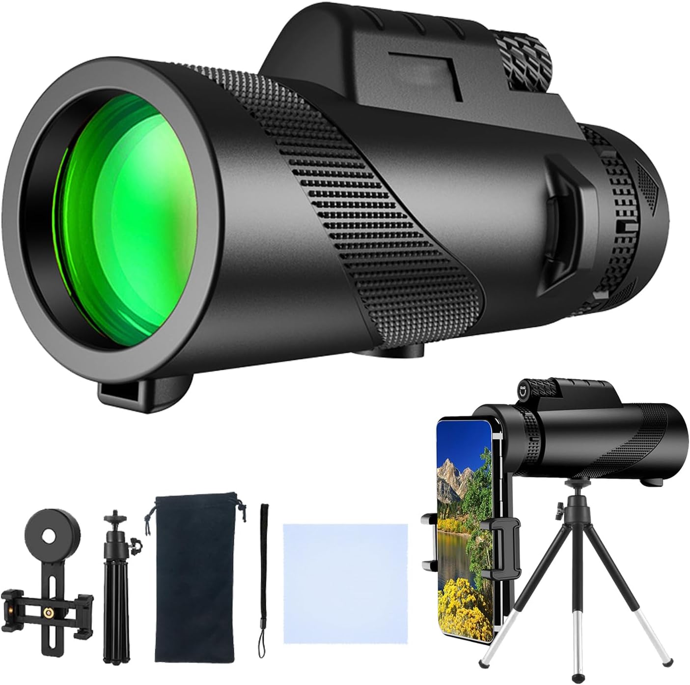 Monocular-Telescope 80x100 High Powered Monoculars High Definition for