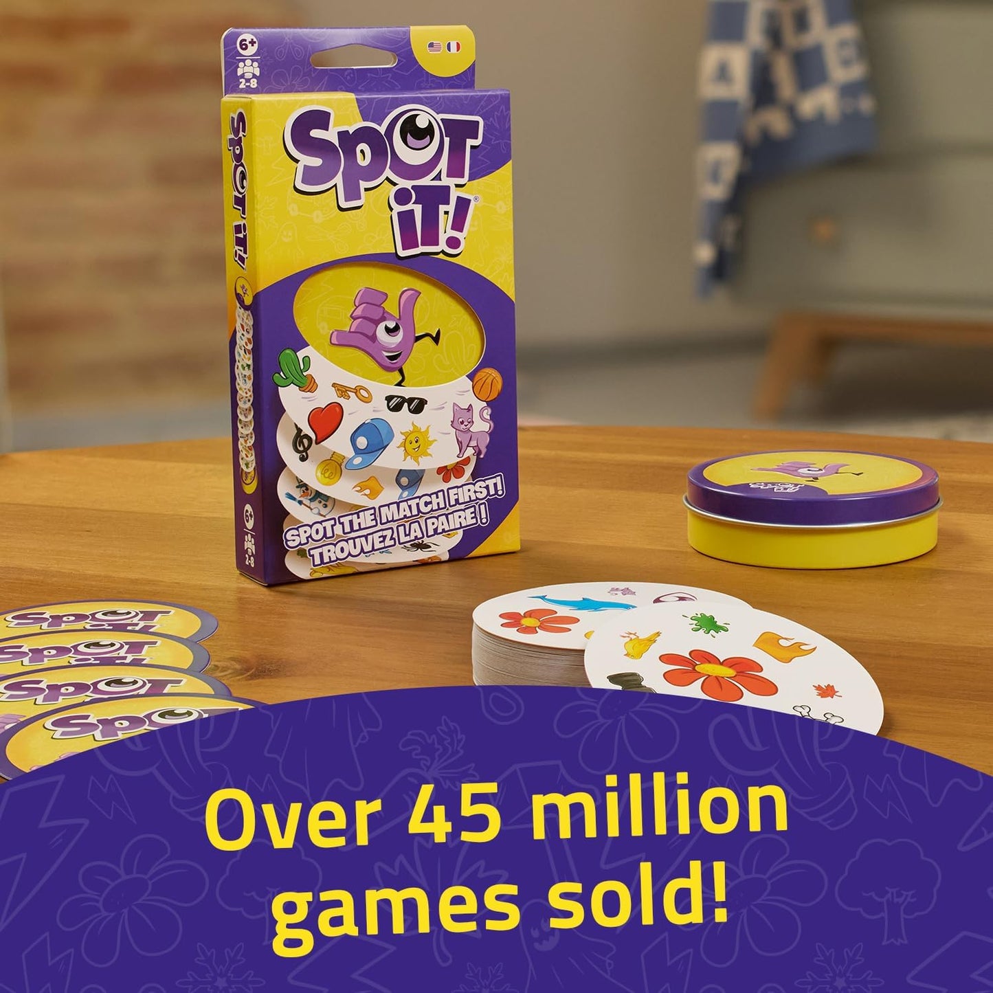Asmodee Spot It! Classic Card Game (2024 Refresh) - Eco-Blister Editio