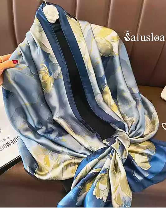 Dress Scarves Shawl Wraps Long Silky Scarf for Women Dressy Fashion Li