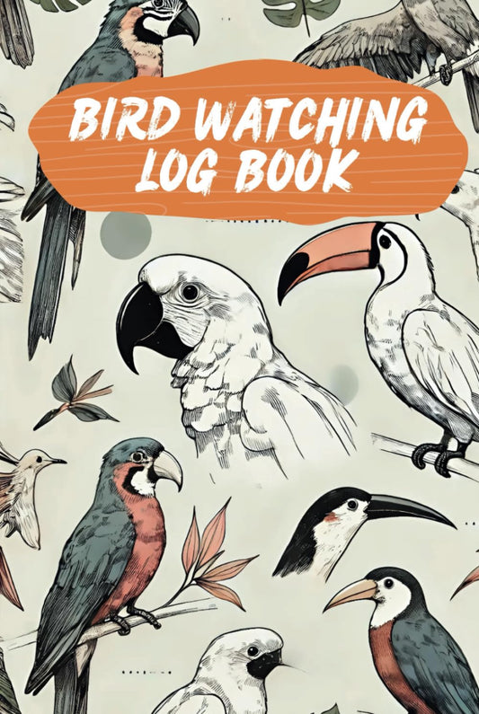 Bird Watching Log Book: Essential Birding Journal for Bird Watchers | Handy Bird Watching Notebook to Record Bird Sightings | Birding for Beginners, Kids, Adults